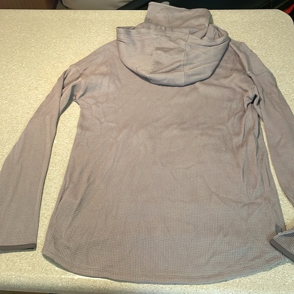 Under Armour Women’s Waffle Funnel Neck Hoodie - Picture 4 of 4